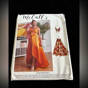 McCall’s M8152 Top & Skirts Pattern Size A5 (6-8-10-12-14)